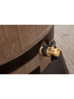 Flat-Back Rain Barrel -Flowers Plants Shop 38986 02V