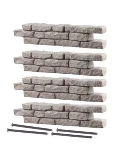 Rock Lock Interlocking Garden System, Straight Sets 15 Rock Lock Interlocking Garden System, Straight Sets -Flowers Plants Shop 8588324 01V