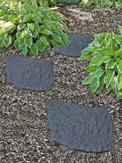 Recycled Rubber Flagstone Stepping Stone 22 Recycled Rubber Flagstone Stepping Stone -Flowers Plants Shop 8594282 001V tif