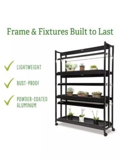 LED SunLite® 3-Tier Garden -Flowers Plants Shop 8595554 5