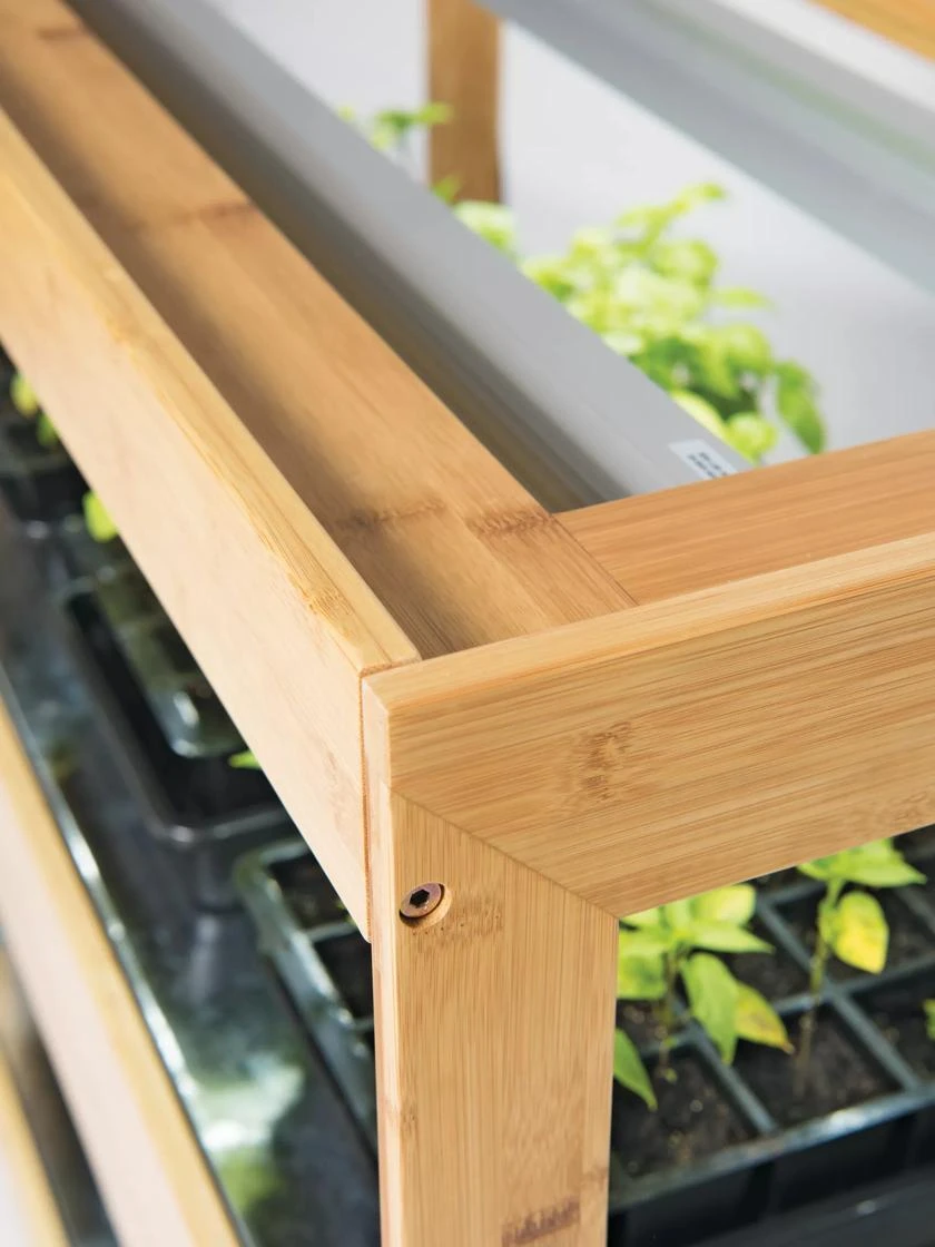 Medium Bamboo LED Grow Light Garden 16 Medium Bamboo LED Grow Light Garden - Image 14