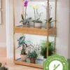 Bamboo Display LED Grow Light Garden -Flowers Plants Shop 8598086 4i