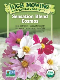 Sensation Blend Cosmos Organic Seeds