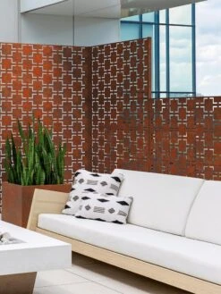 Veradek 2-Panel Privacy Screen Set, Quadra -Flowers Plants Shop 8599207 06V tif