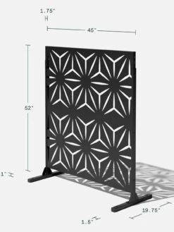 Veradek 2-Panel Privacy Screen Set, Star -Flowers Plants Shop 8599214 11v
