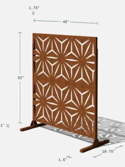 Veradek 2-Panel Privacy Screen Set, Star -Flowers Plants Shop 8599214 12v