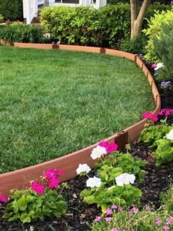 Curved Composite Landscape Edging Kit With 1" Boards -Flowers Plants Shop 8599404 03V tif