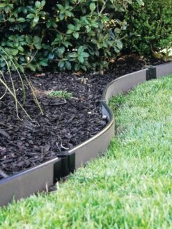 Curved Composite Landscape Edging Kit With 1" Boards -Flowers Plants Shop 8599404 11V tif