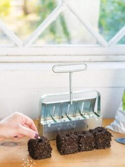 Soil Blocker, 4 Cell -Flowers Plants Shop 8599790 18641 tif