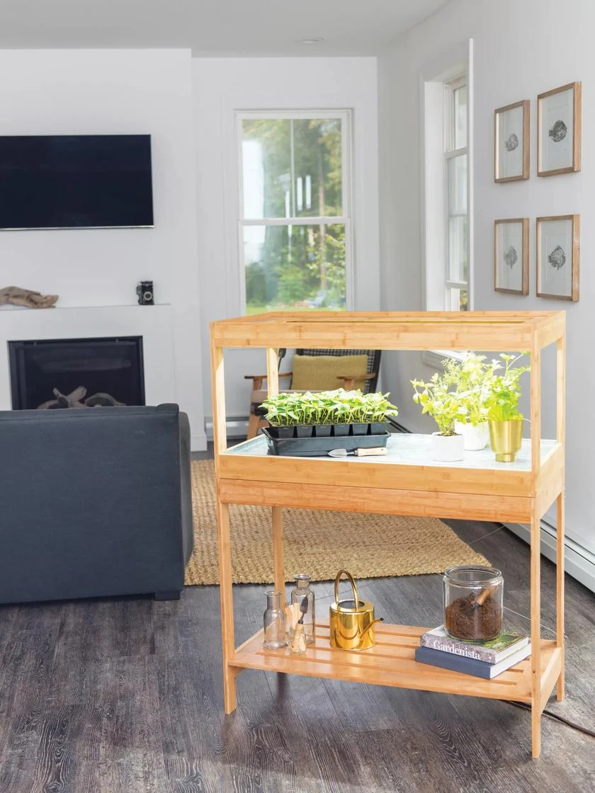 Stand For Low Bamboo Grow Light 6 Stand For Low Bamboo Grow Light - Image 4