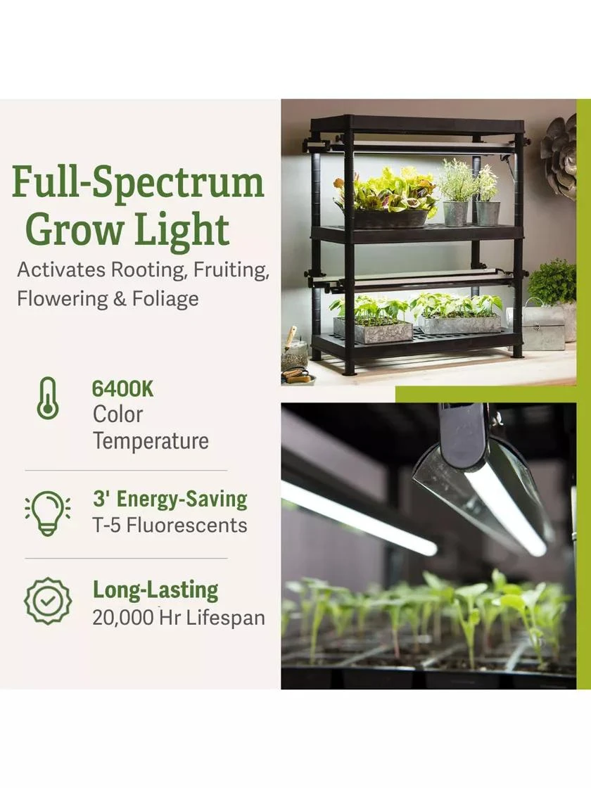 Stack-n-Grow Lights - 2-Tier System 7 Stack-n-Grow Lights - 2-Tier System - Image 5