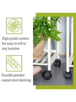 Oslo 4-Tier LED Grow Light Garden -Flowers Plants Shop 8610473 6