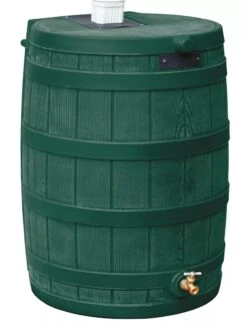 Rain Wizard 40 Gallon Rain Barrel 7 Rain Wizard 40 Gallon Rain Barrel -Flowers Plants Shop 8612308 02V jpg