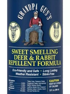 Grandpa Gus's Deer & Rabbit Repellent Spray 9 Grandpa Gus's Deer & Rabbit Repellent Spray -Flowers Plants Shop 8612427 03V 3 4