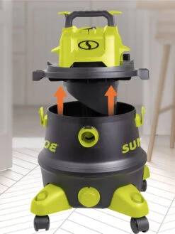 Sun Joe® 8-Gal 1200W 6.5 Pk HP Wet/Dry Shop Vac, HEPA,w/Cleaning Attachments 13 Sun Joe® 8-Gal 1200W 6.5 Pk HP Wet/Dry Shop Vac, HEPA,w/Cleaning Attachments -Flowers Plants Shop 8612522 07v