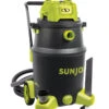 Sun Joe® 16-Gal 1200W 6.5 Pk HP Wet/Dry Shop Vac, HEPA Filtration, Wheeled W/Attachments -Flowers Plants Shop 8612524 02v sun joe 16 gal 1200w hp wet dry shop hep vac swd16000