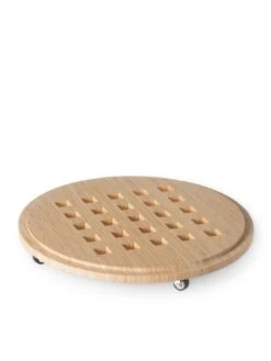 Bamboo Plant Caddy Round, 15.75" 10 Bamboo Plant Caddy Round, 15.75" -Flowers Plants Shop 8612716 204 tif
