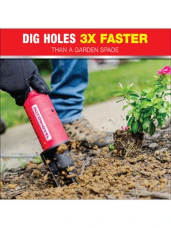 Rotoshovel Battery-Operated Garden Auger -Flowers Plants Shop 8612719 05v
