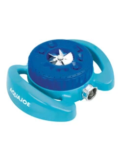 Aqua Joe® AJ-TSSBM Indestructible 9-Pattern Metal Turret Sprinkler -Flowers Plants Shop 8612869 02v
