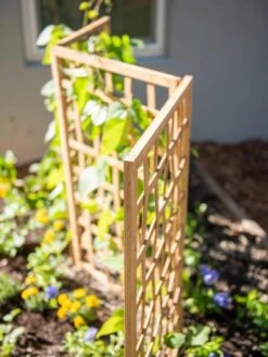 Bamboo Zig-Zag Trellis 24" X 36" 15 Bamboo Zig-Zag Trellis 24" X 36" -Flowers Plants Shop 8613151 6459