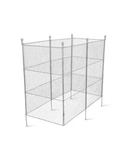 Tall Chicken Wire Critter Fence Extension Panel, Set Of 2 -Flowers Plants Shop 8613260 6053 1