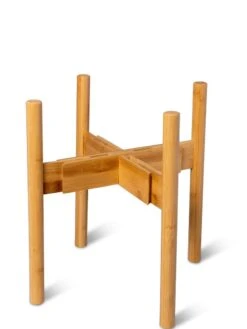 Adjustable Bamboo Plant Stand, Set Of 2 11 Adjustable Bamboo Plant Stand, Set Of 2 -Flowers Plants Shop 8613292 7071
