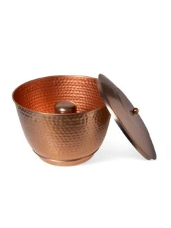 Hammered Copper Hose Pot With Lid 20 Hammered Copper Hose Pot With Lid -Flowers Plants Shop 8613311 5812