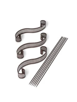 Scroll Linking Stakes, Set Of 3 15 Scroll Linking Stakes, Set Of 3 -Flowers Plants Shop 8613321 5899