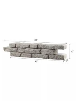 Rock Lock Interlocking Garden System, Straight Sets 13 Rock Lock Interlocking Garden System, Straight Sets -Flowers Plants Shop ParcelWirx Drop Box with Chute Measurements
